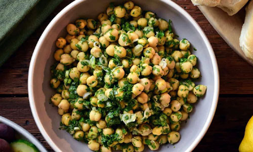 Chickpea Herb Salad